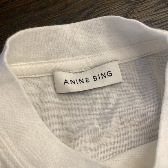 Anine Bing Avi PARIS t-shirt - Picture 3 of 5